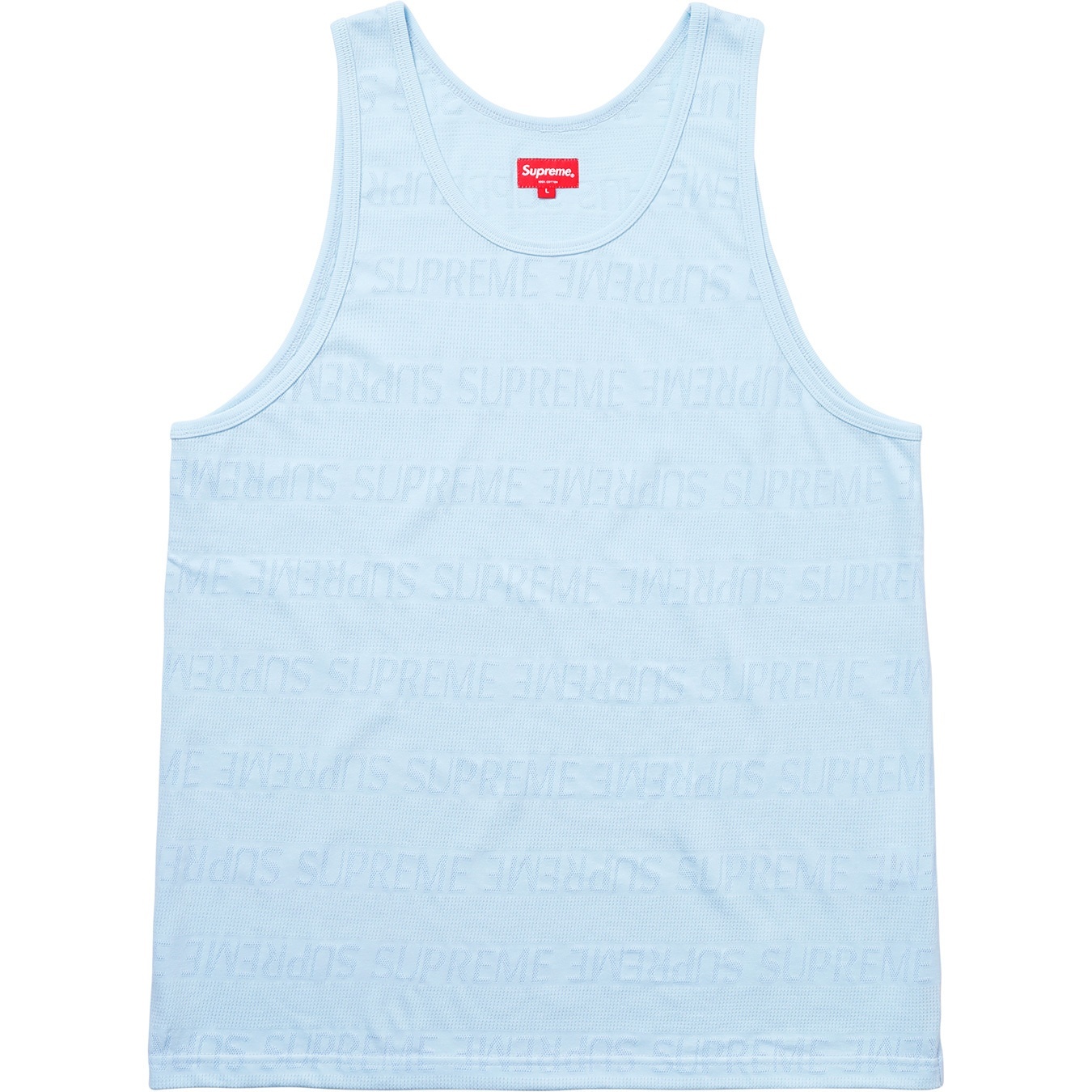 Mesh Stripe Tank Top view 3